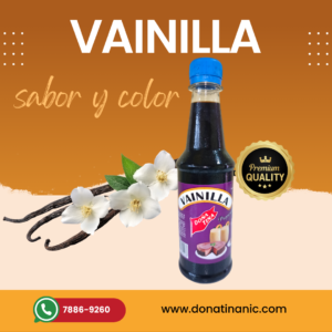 Botella de Vainilla Doña Tina de Nicaragua 355 ml